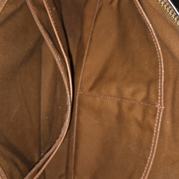 VINTAGE Coach PLEAT TOTE IN CROSSGRAIN LEATHER (COACH F34680) - Picture 7 of 10